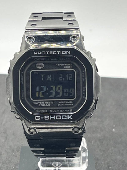 Casio G-SHOCK GMW-B5000GD-1JF Full Metal Black Solar Watch Used Excellent W/ Box