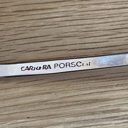 CARRERA PORSCHE DESIGN 81-23132 Folding Sunglasses Silver Gold Vintage Austria