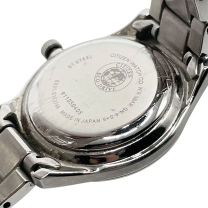 CITIZEN Eco-Drive EM0400-51A Womens Watch Silver Dial Stainless Steel 28mm