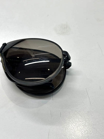 PORSCHE DESIGN CARRERA 5622 Folding Sunglasses Matte Black Smoke Lens Germany