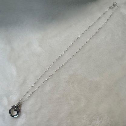 Tiffany & Co Sterling Silver 925 Cutout Heart Pendant Top Charm