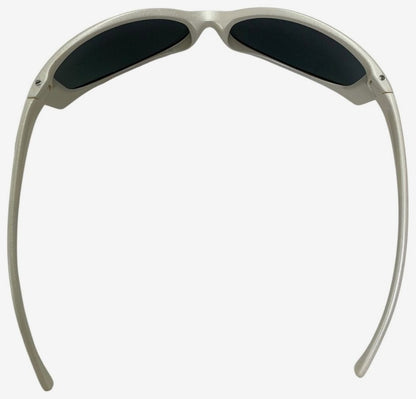 Arnette Swinger Sunglasses White Frame Black Lens Plastic Vintage 90s Unisex