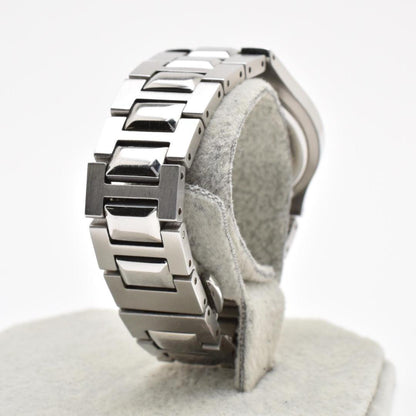 TECHNOS T9B86 Black Dial Sapphire Glass Tungsten Bezel Quarts Watch Men Working
