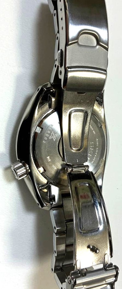 SEIKO Prospex Sumo Diver 200m Automatic Watch Black Steel SBDC031 6R15 Japan