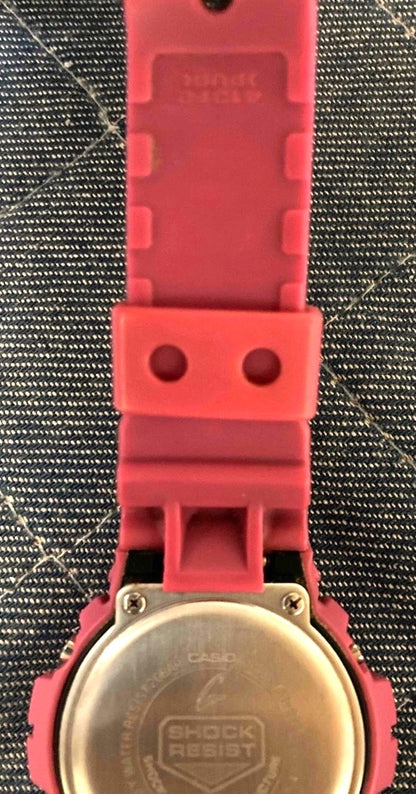 Casio G-Shock DW-6900CS Crazy Colors Pink Digital Watch Rare 2008 Thailand Used