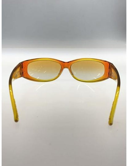 Arnette Sunglasses Womens Orange Yellow Gradient Plastic Frame Wraparound 56mm