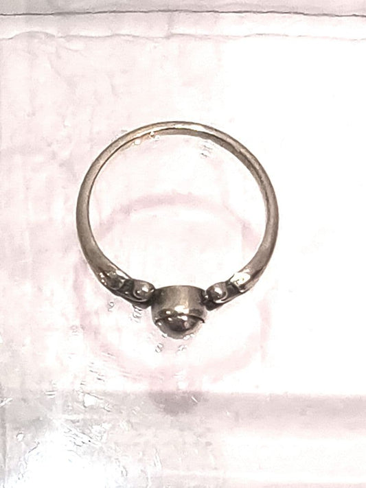 Excellent Georg Jensen # 55 Sterling Silver 925 Ring Size 55 US 7.25 Vintage