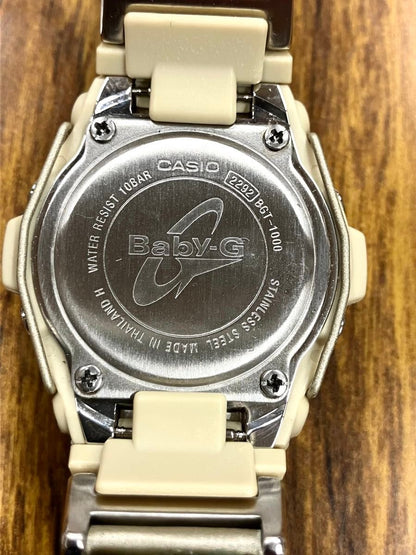 CASIO Baby-G Tripper BGT-1000L-9AJF Womens Digital Watch Beige World Time New