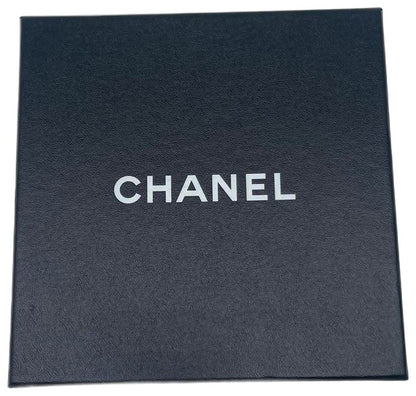 CHANEL Long Pearl Necklace CC Logo Cream Faux Pearl Silver HW 90cm 35.4" Used