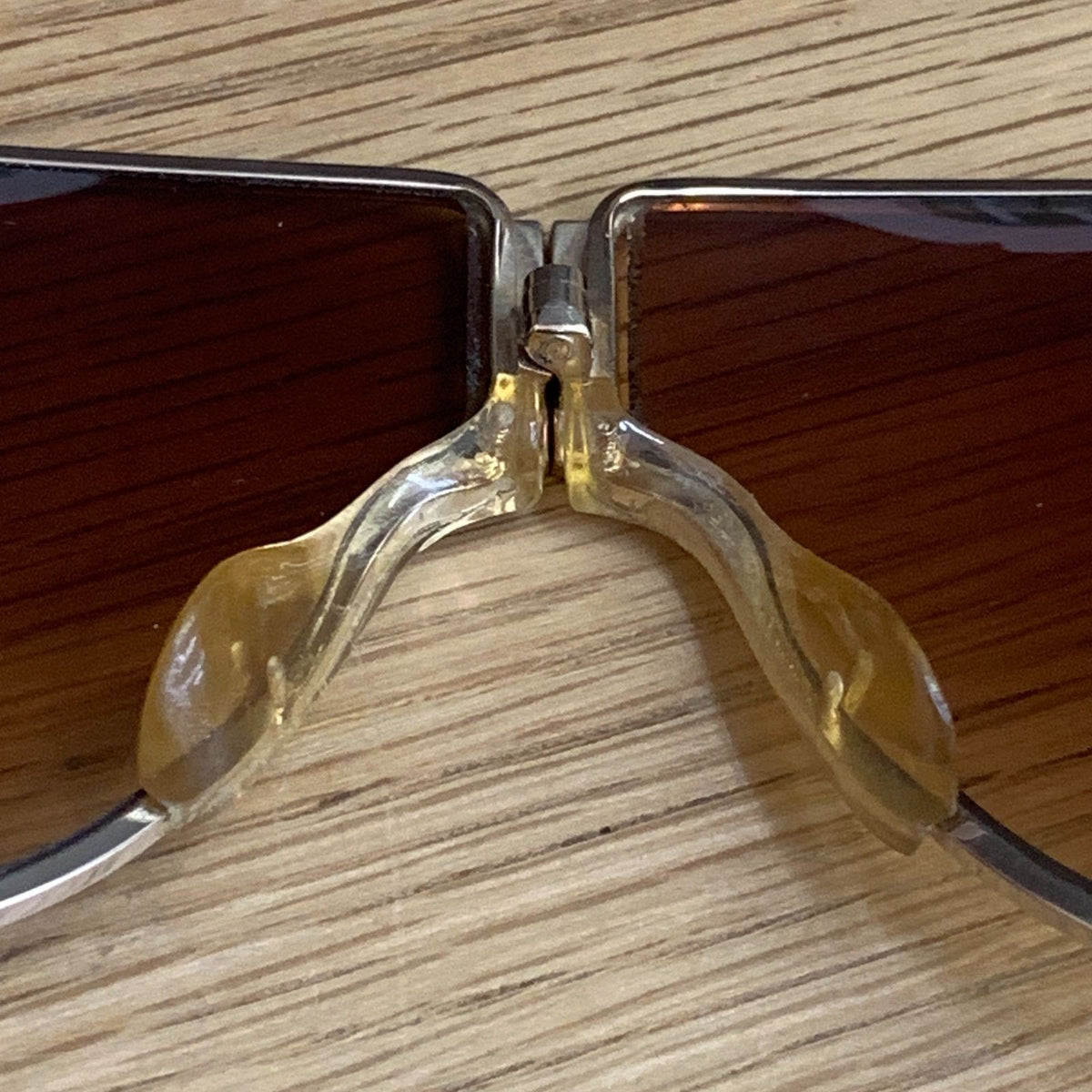 CARRERA PORSCHE DESIGN 81-23132 Folding Sunglasses Silver Gold Vintage Austria