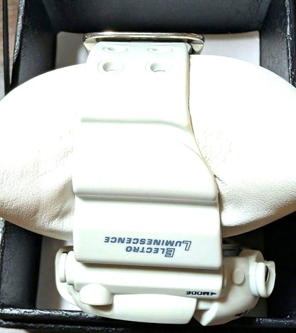 Casio G-SHOCK Frogman DW-8200LG-8JR White Titanium Diver Watch 200m EL Used