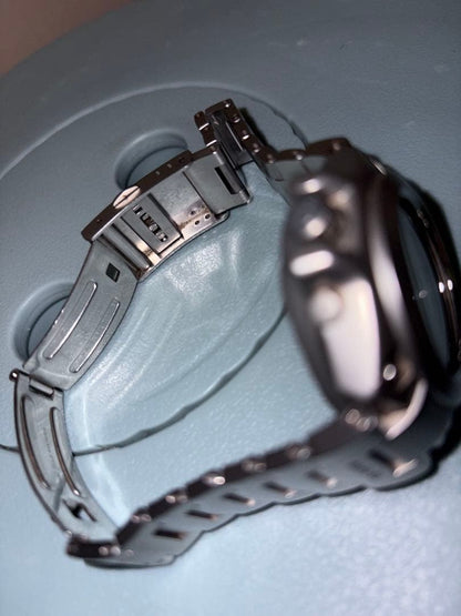 CASIO G-SHOCK MR-G Titanium Analog Watch Navy Dial Japan MRG Series Men's Used