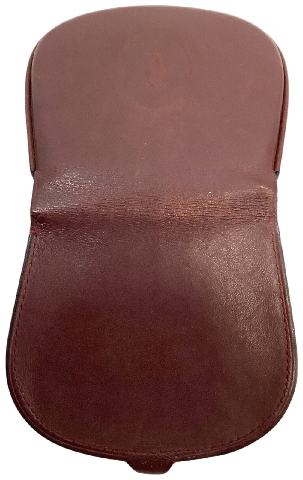 Cartier Must de Cartier Coin Purse Wallet Bordeaux Leather Small Authentic Used