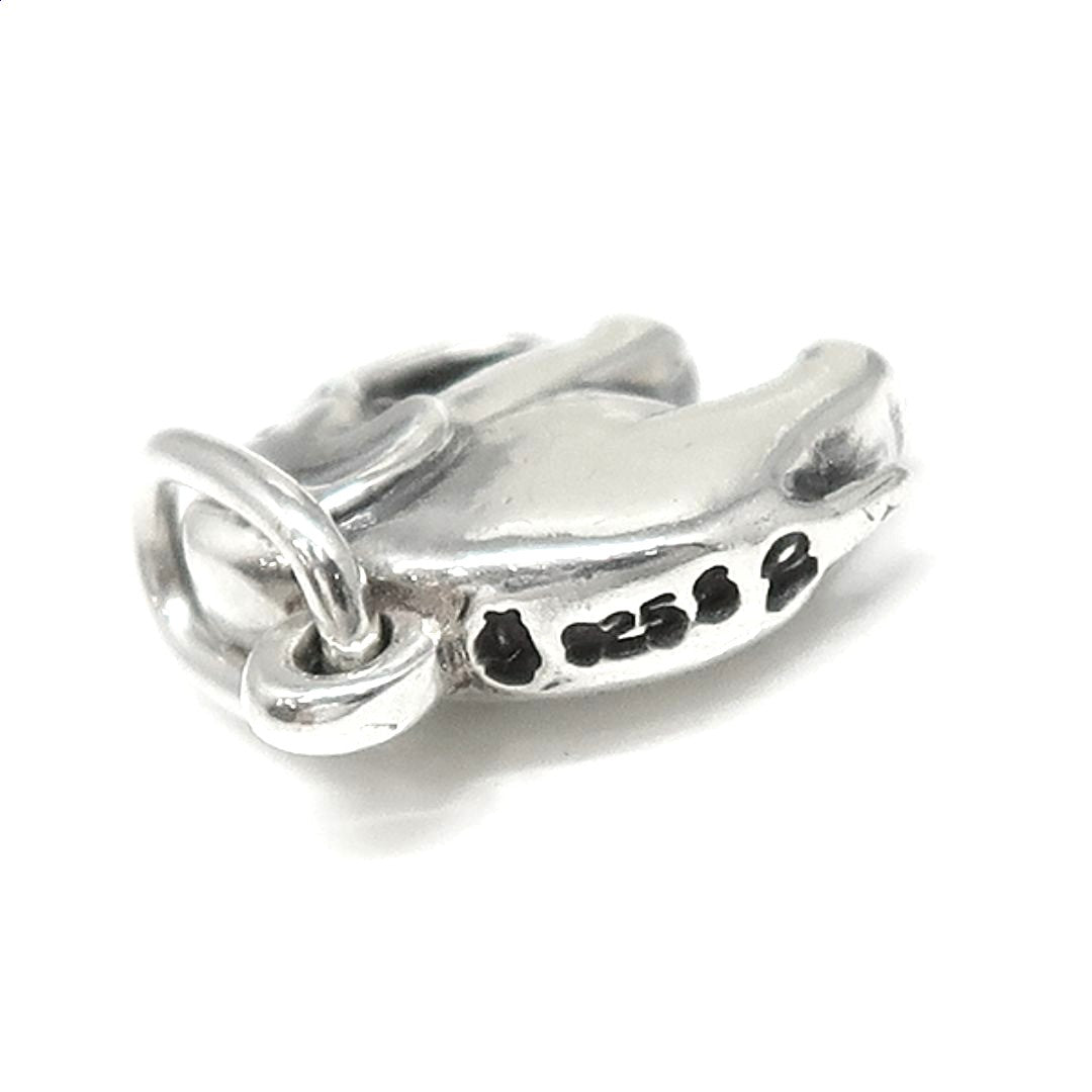 Georg Jensen Elephant Pendant Charm Sterling Silver 925 Denmark 0.67x0.47in.