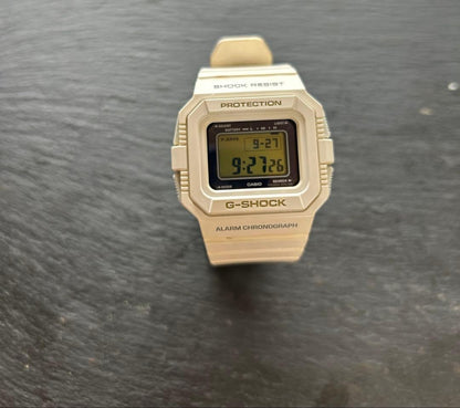 CASIO G-SHOCK GW-5510 Multiband6 Radio Solar Watch White Square Case Chronograph
