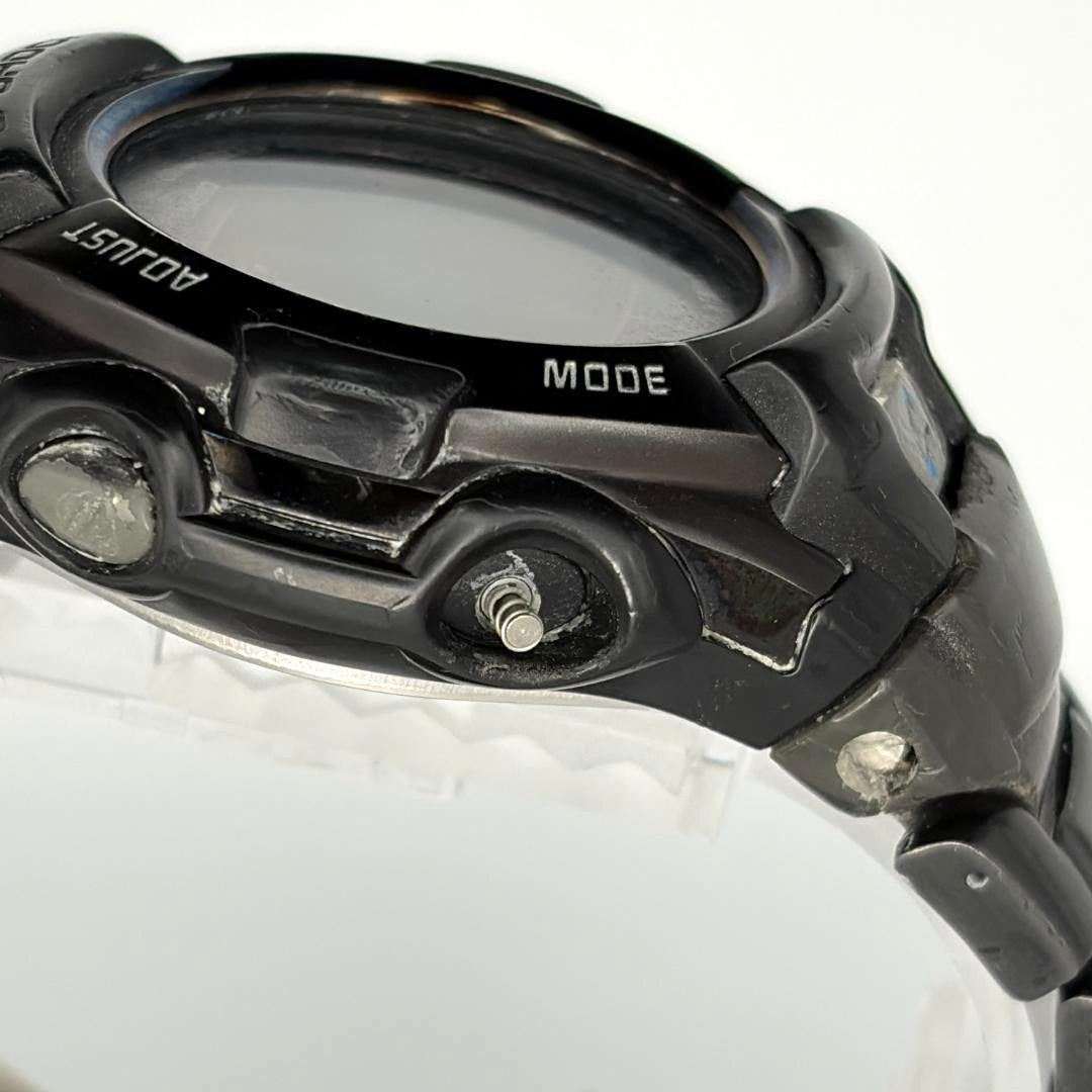 CASIO G-SHOCK MTG-910DJ The G Mens Watch Silver Black Wave Ceptor Solar 45mm