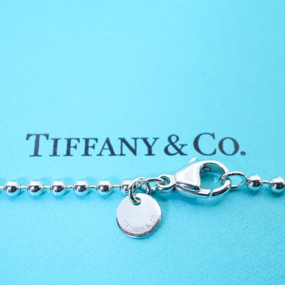 Excellent Tiffany & Co Sterling Silver 925 Long Ball Chain Necklace 88cm 34.6in