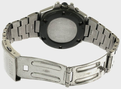 Casio G-Shock MR-G MRG-120-1A Analog Quartz Watch Silver Stainless Steel 37mm