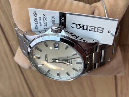 SEIKO Mechanical SZSB011 Automatic Watch Silver Dial 4R35 JDM Baby GS Complete