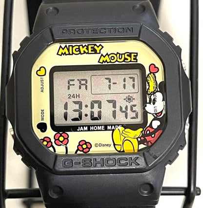 CASIO G-SHOCK DW-5600VT Mickey Mouse JAM HOME MADE Collab Black Digital Watch