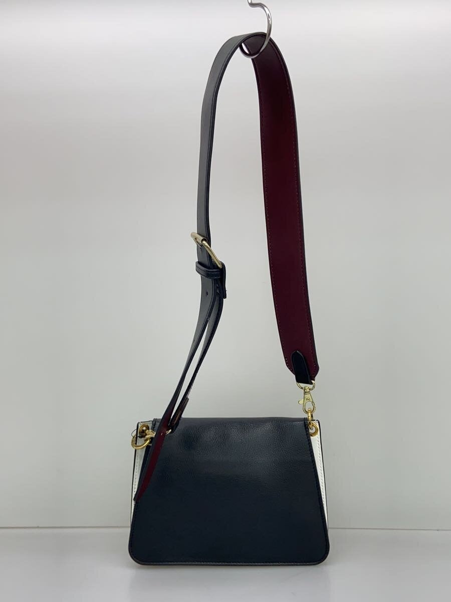J.W. Anderson Mini Pierce Bag Two Tone White Black Leather Barbell Ring Italy