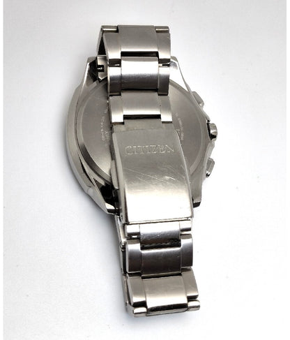 Citizen Attesa ATV53-3021 Eco-Drive Radio Solar Digi-Ana White Titanium Watch