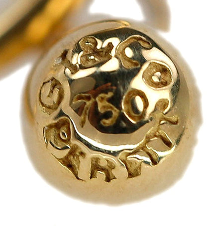 Tiffany & Co. Teardrop Charm Ring 18K Yellow Gold Authentic Preowned 2g US5 EU49