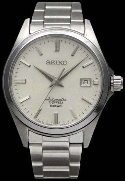 SEIKO Selection SZSB011 Automatic 23 Jewels Dress Watch Cream Dial Steel 39.9mm