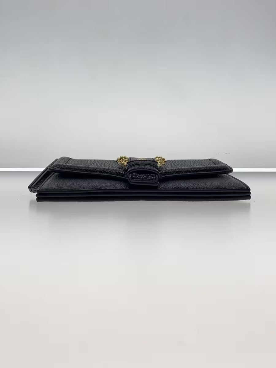 Versace Jeans Couture Couture 1 Black Baroque Buckle Chain Shoulder Bag Gold
