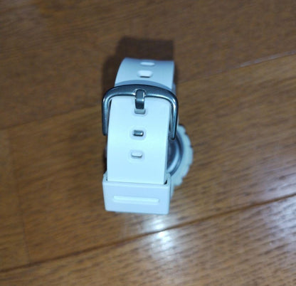 CASIO Baby-G BGA-2800 Multiband 6 Solar Womens Watch White Resin Analog Digital