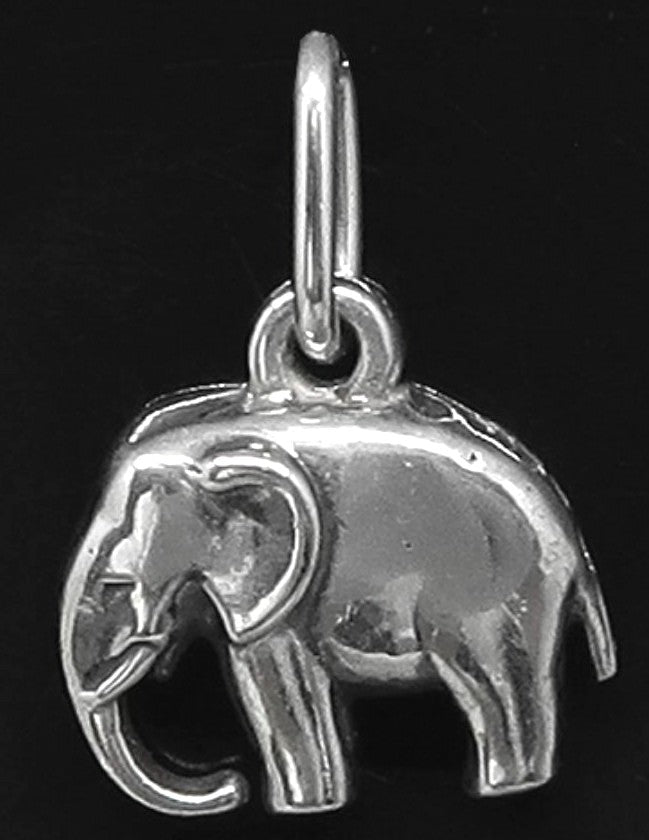 Georg Jensen Elephant Pendant Charm Sterling Silver 925 Denmark 0.67x0.47in.