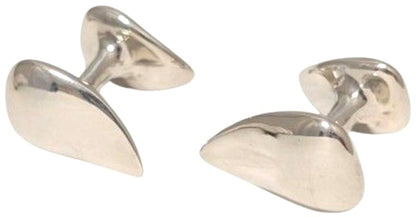 Tiffany & Co Elsa Peretti Cufflinks Silver 925 Men Silver 925 Used Beans