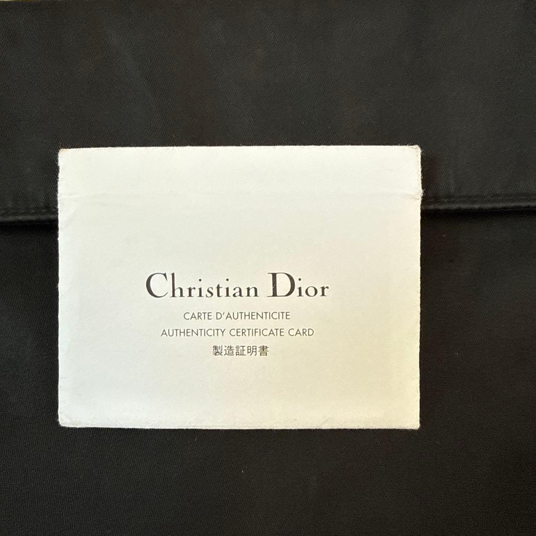 Christian Dior Malice Pearl Nylon Hobo Bag Black Beaded Handle Galliano Vintage