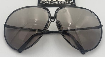 Carrera Porsche Design 5621 Vintage Aviator Sunglasses Black Metal Made Austria