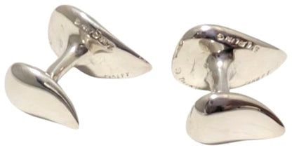 Tiffany & Co Elsa Peretti Cufflinks Silver 925 Men Silver 925 Used Beans